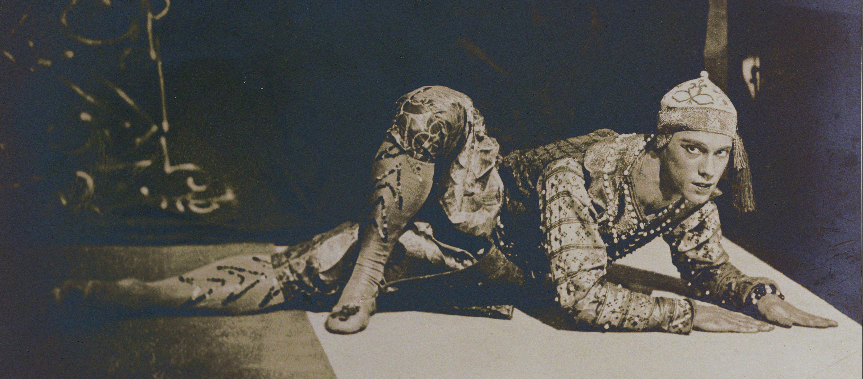 Vaslav Nijinsky performing the “Siamese Dance” from the ballet Les Orientales, Paris, 1911.