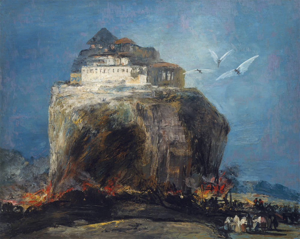 “A City on a Rock,” in the style of Goya, nineteenth century. The Metropolitan Museum of Art, H.O. Havemeyer Collection, Bequest of Mrs. H.O. Havemeyer, 1929.