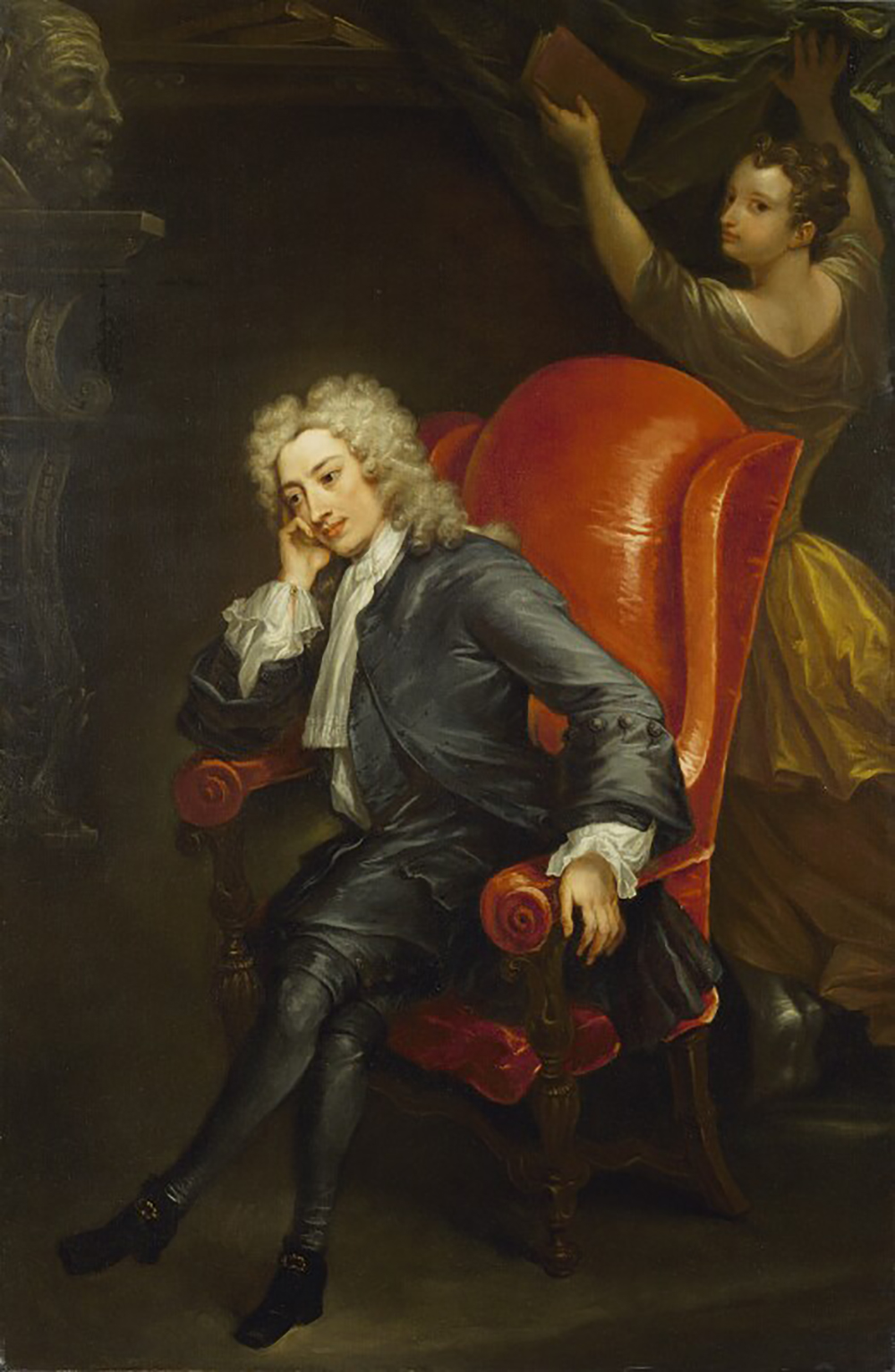 Alexander Pope, attributed to Charles Jervas, c. 1713.