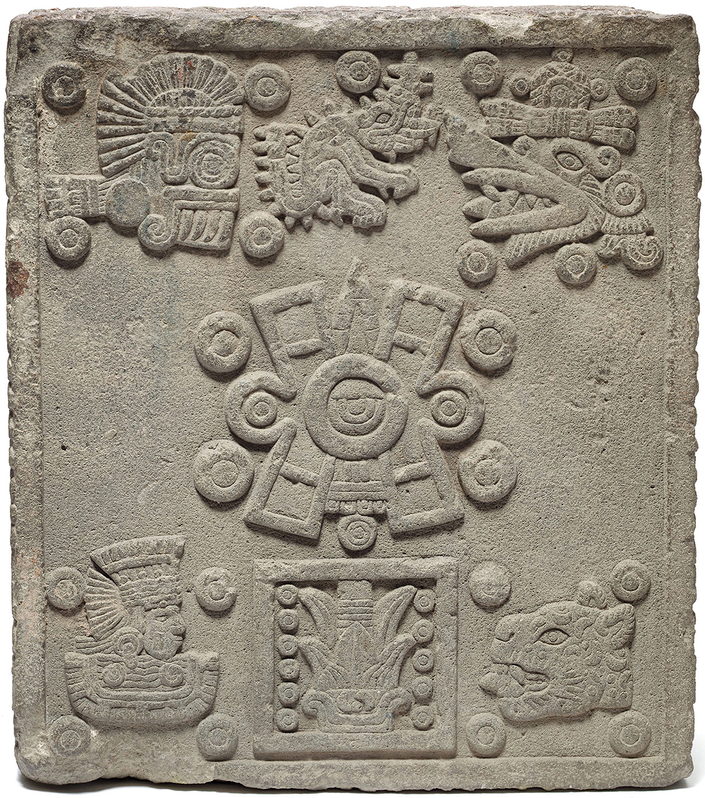 Coronation Stone of Moctezuma II (Stone of the Five Suns), Mexico, 1503. Art Institute of Chicago, Major Acquisitions Fund.