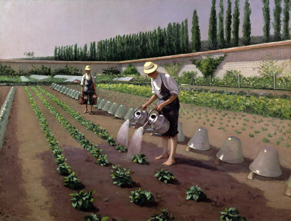The Gardeners, by Gustave Caillebotte, c. 1877. 
