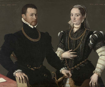 Portrait of a Couple, c. 1580. 
