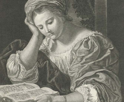 Reading Woman, by Pieter Willem van Megen, c. 1760
