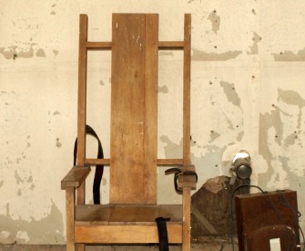 Original death chamber at the Red Hat Cell Block, West Feliciana Parish, Louisiana, 2010. Photograph by Lee Honeycutt.